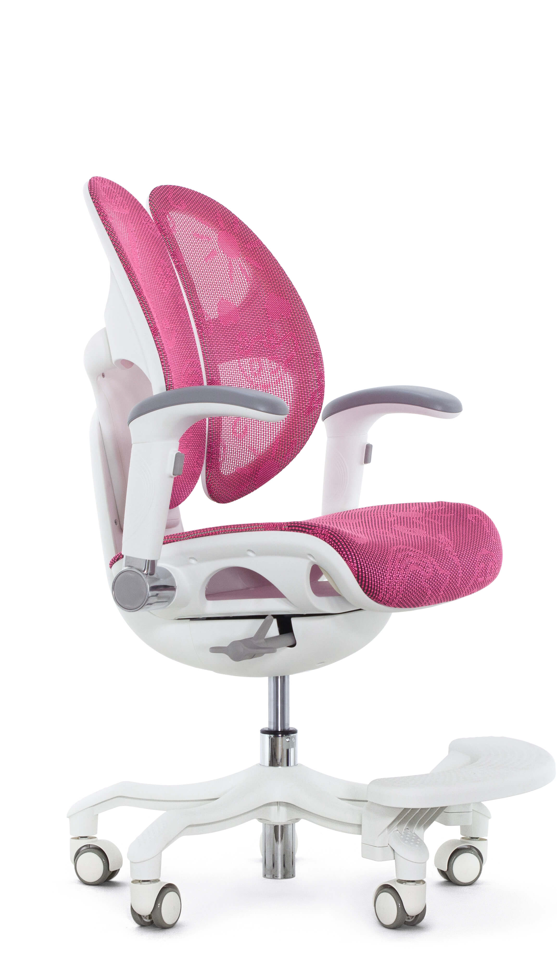 Детское кресло Falto Expert Orto FDM02-W-PINK, сетка розовая