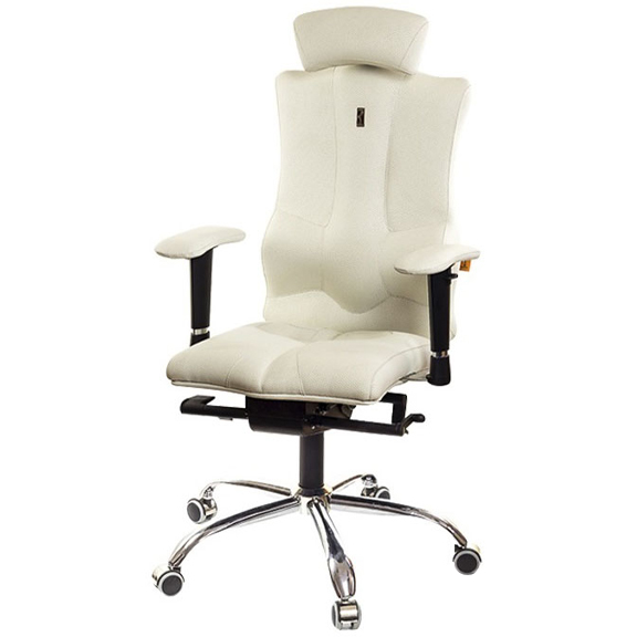 Эргономичное кресло Kulik System Elegance White