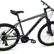 Велосипед Aspect IDEAL 26 14.5" Серо-зеленый (2022)