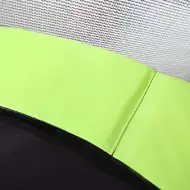 Батут Arland 10 ft с внешней страховочной сеткой и лестницей, светло-зеленый