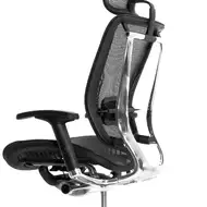 Эргономичное кресло Expert Spring HSPM 01-BK (сетка черная / каркас черный)