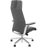 Эргономичное кресло руководителя Soho Design Match HB кожа графит