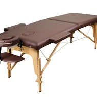 Складной массажный стол Atlas Sport 2-с, 60 см, деревянный (коричневый)