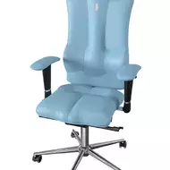 Эргономичное кресло Kulik System Elegance экокожа с подголовником, прошивка Design