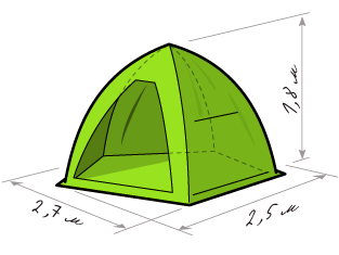 Палатка Лотос 3 Универсал