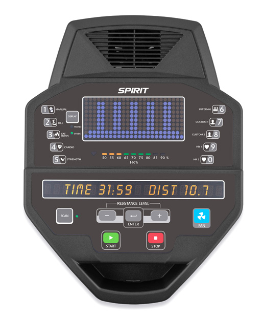 Шаговый тренажер Spirit Fitness CS800
