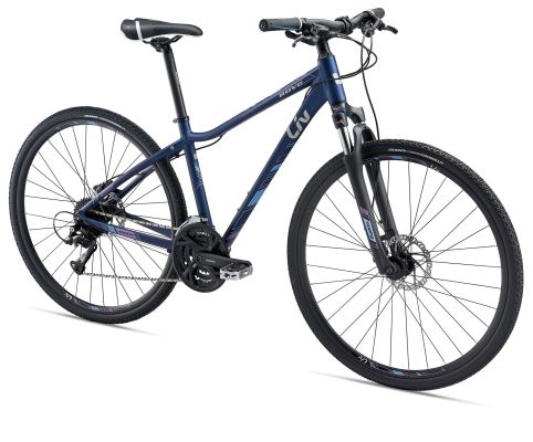 Велосипед Giant Liv Rove 2 Disc DD 2018 S Blue lavender