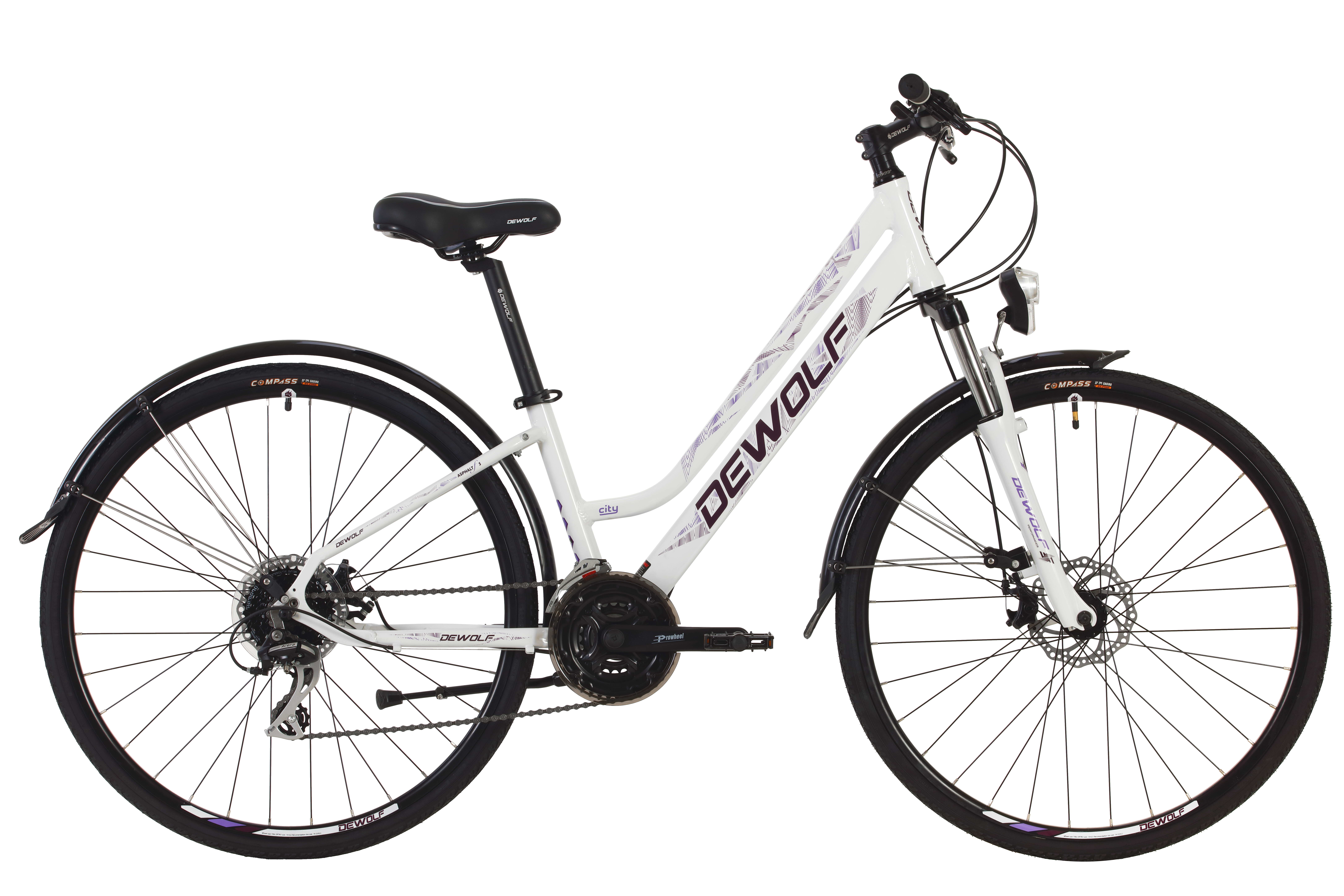 Велосипед Dewolf Asphalt FS, размер: 14 белый