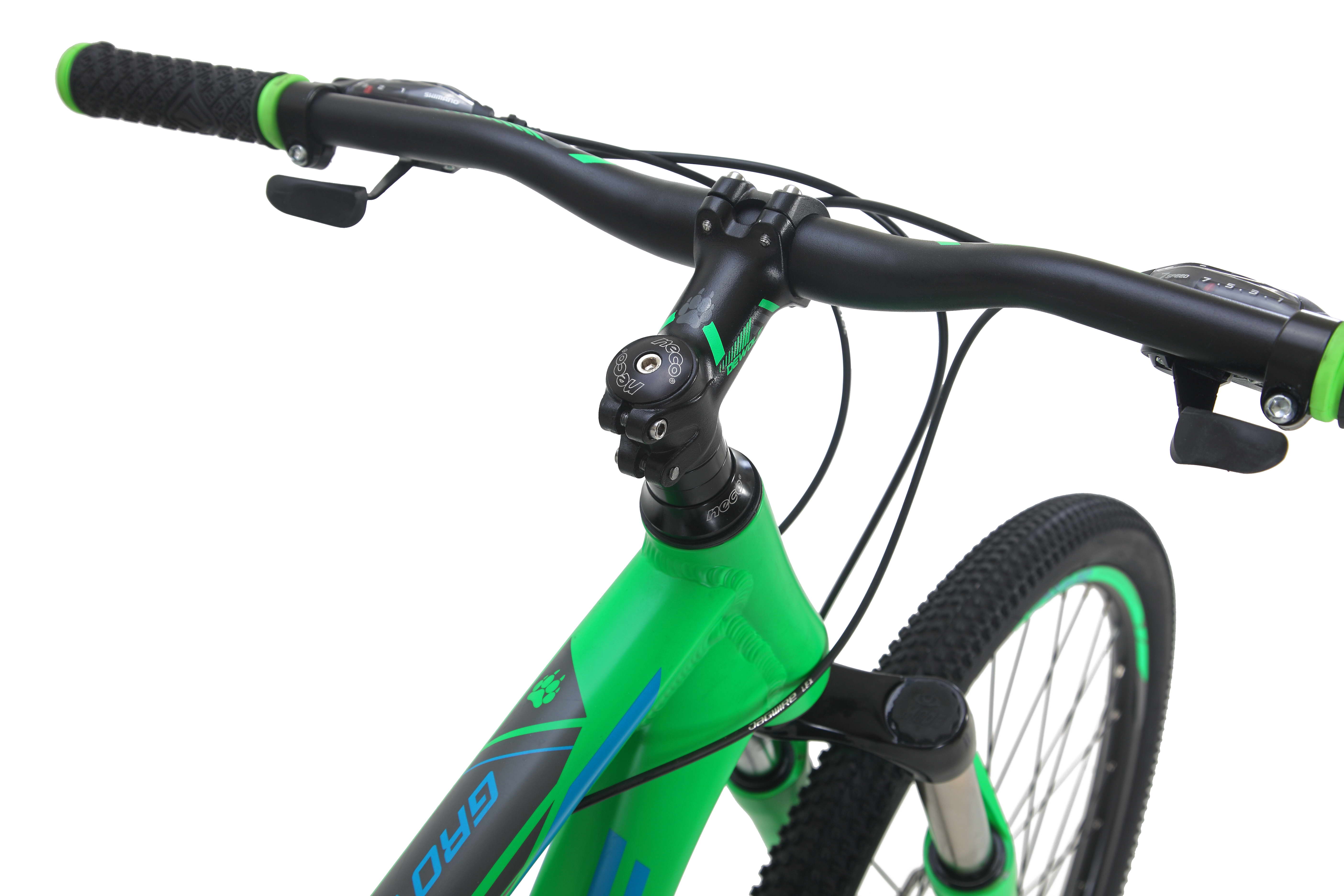 Велосипед Dewolf GROW 40, размер неоновый ярко-зеленый