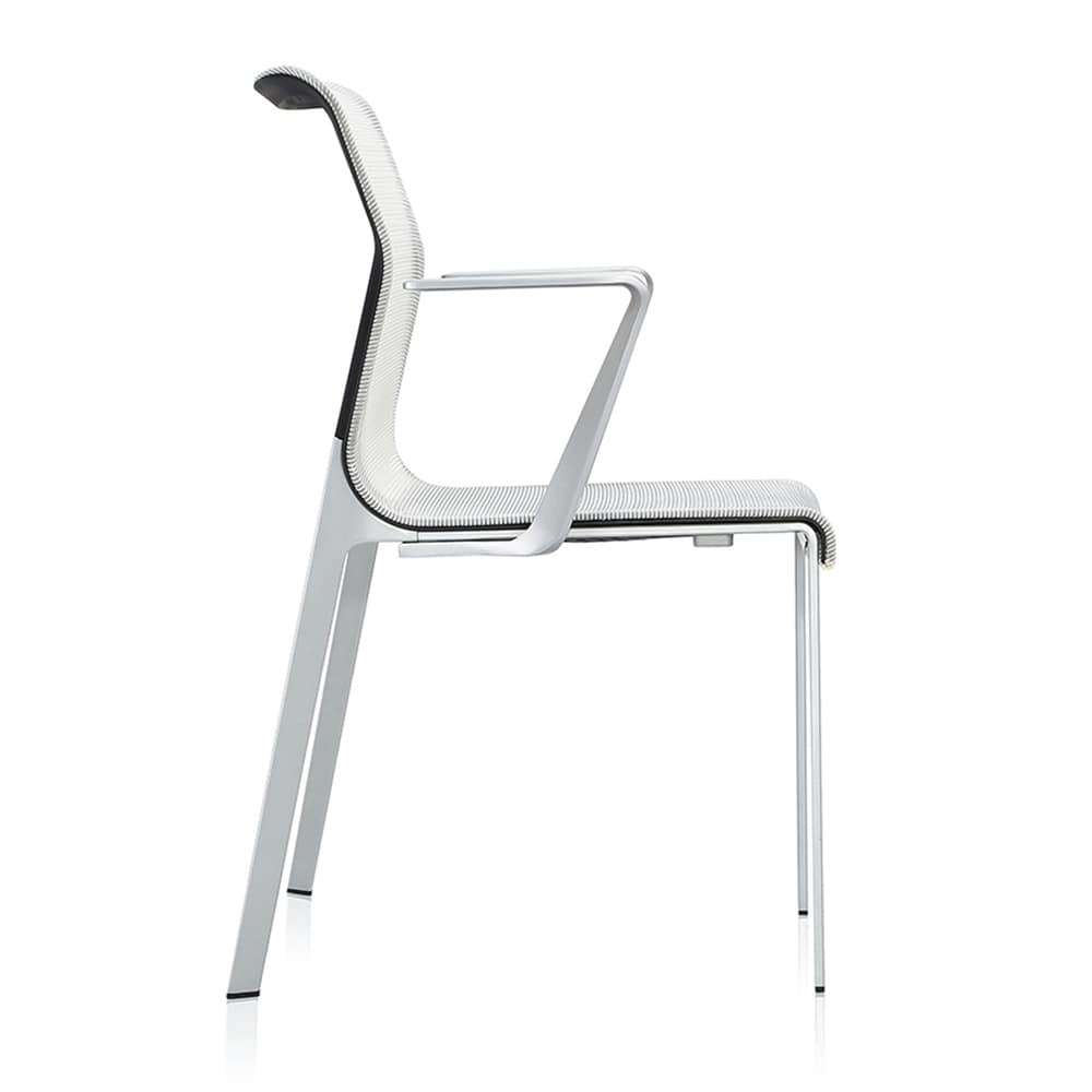 Эргономический стул Soho Design Pegus (с подлокотниками) белый