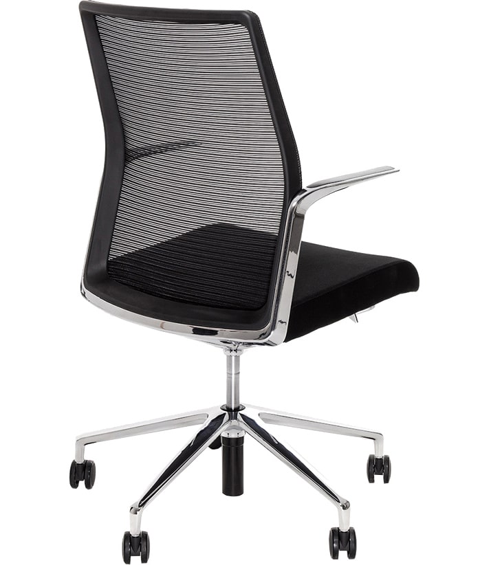 Эргономичное кресло Soho Design Hanson черная сетка хром