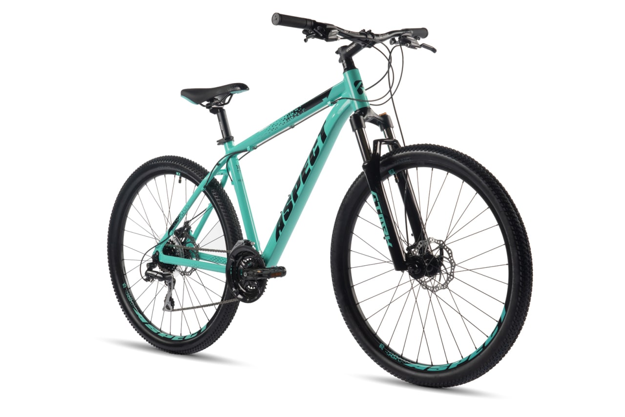 Велосипед Aspect IDEAL 27.5 20" Зеленый (2022)