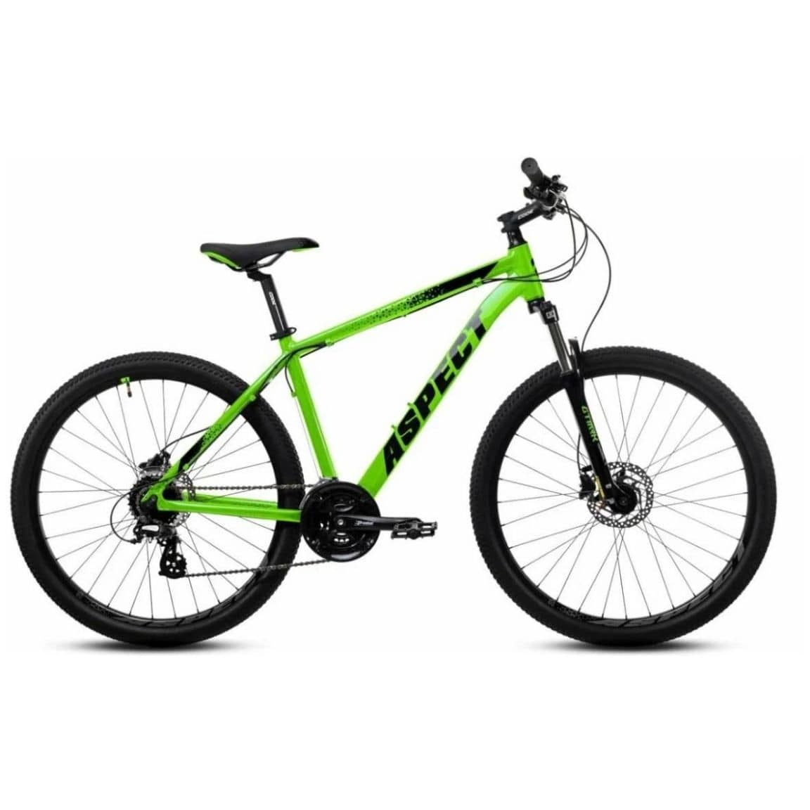 Велосипед Aspect NICKEL 27.5 16" Зеленый (2022)