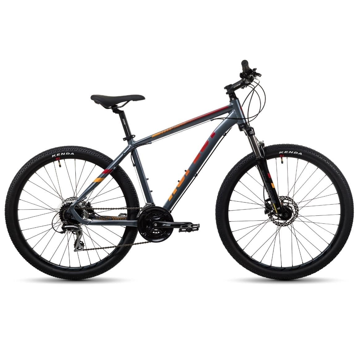 Велосипед Aspect STIMUL 27.5 18" Серо-оранжевый (2022)