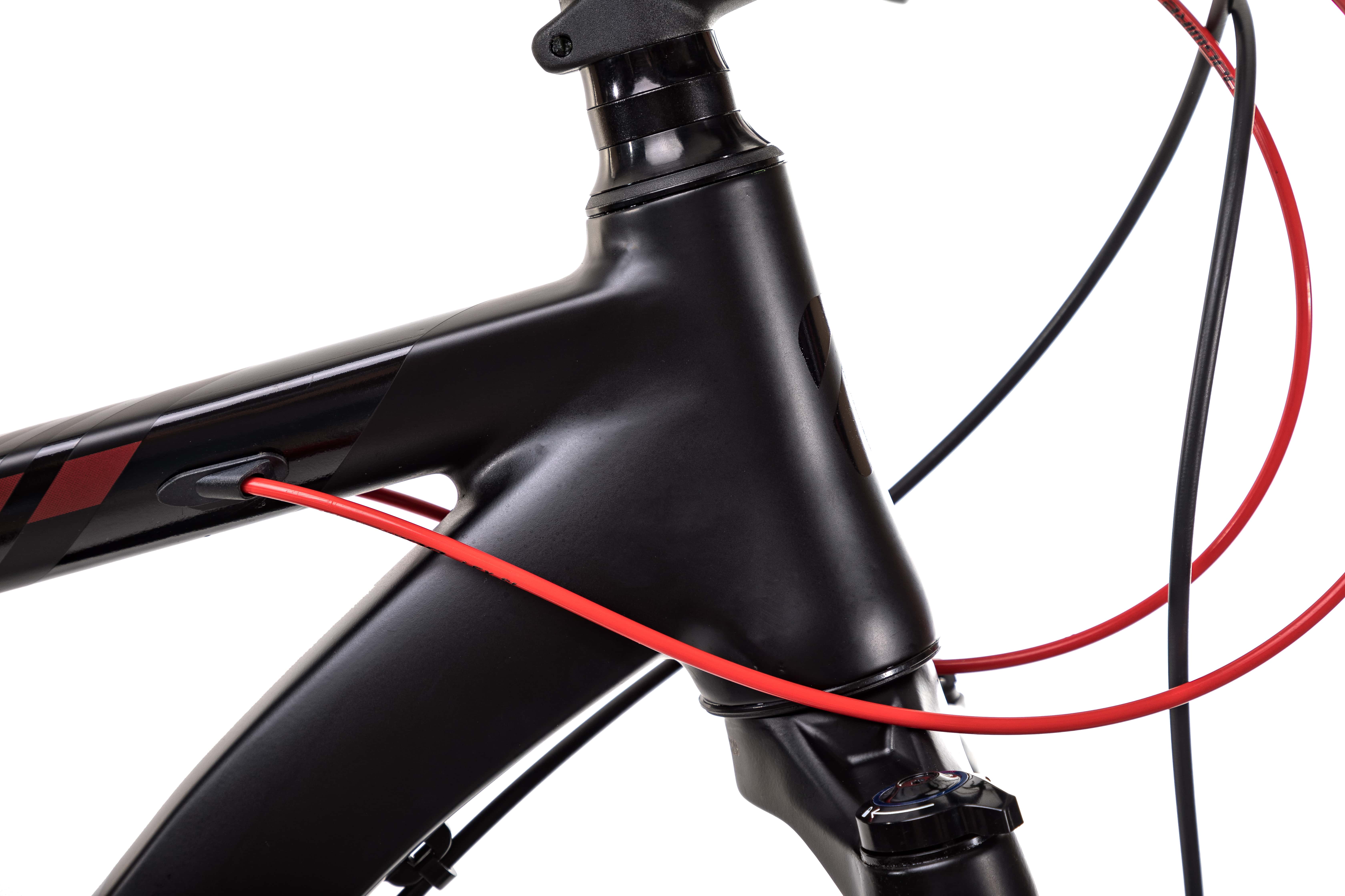 Велосипед Aspect AIR PRO 27.5 18" Черно-красный (2022)
