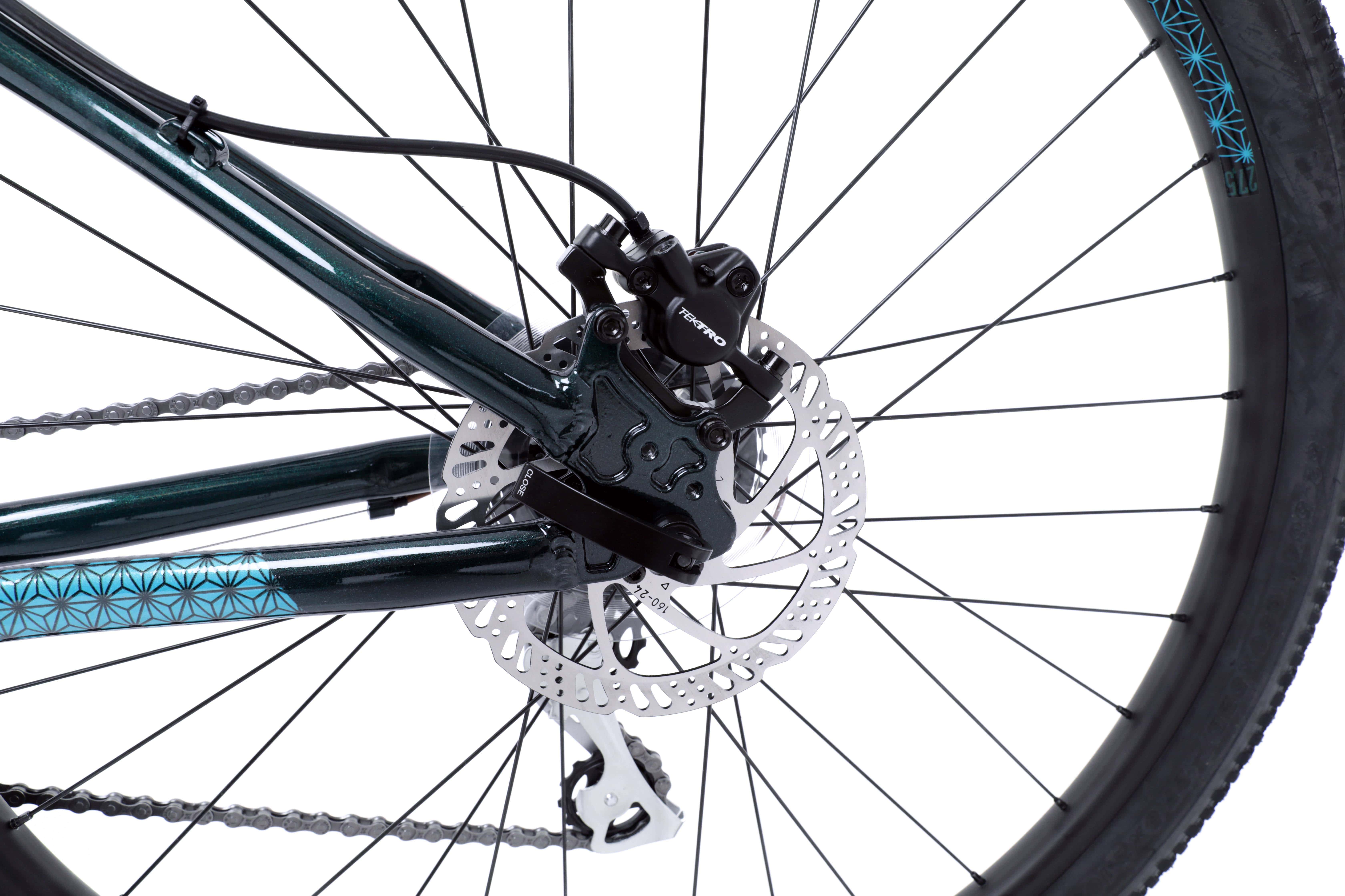Велосипед Aspect ALMA HD 27.5 14.5" Изумрудно-медный (2022)