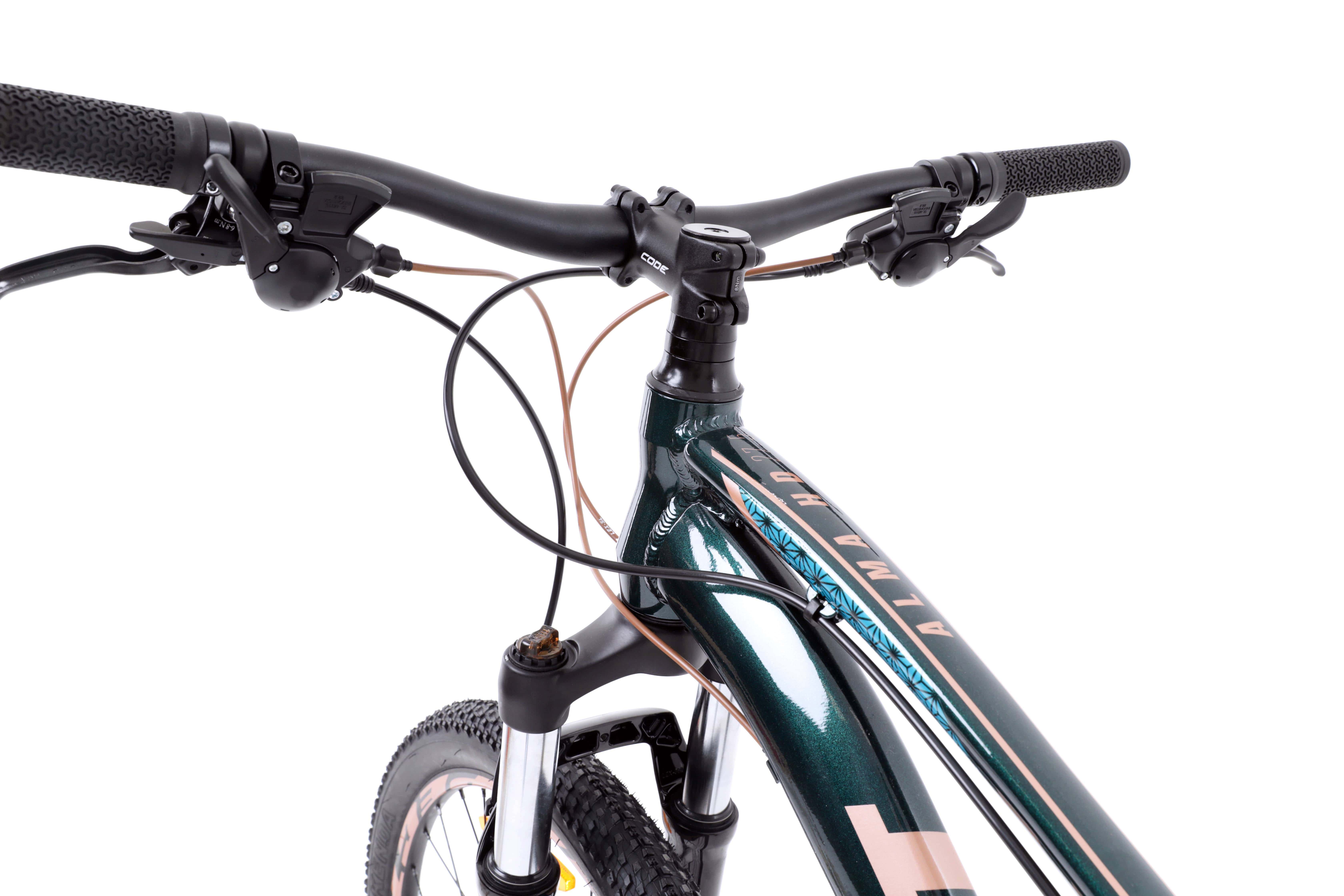 Велосипед Aspect ALMA HD 27.5 14.5" Изумрудно-медный (2022)