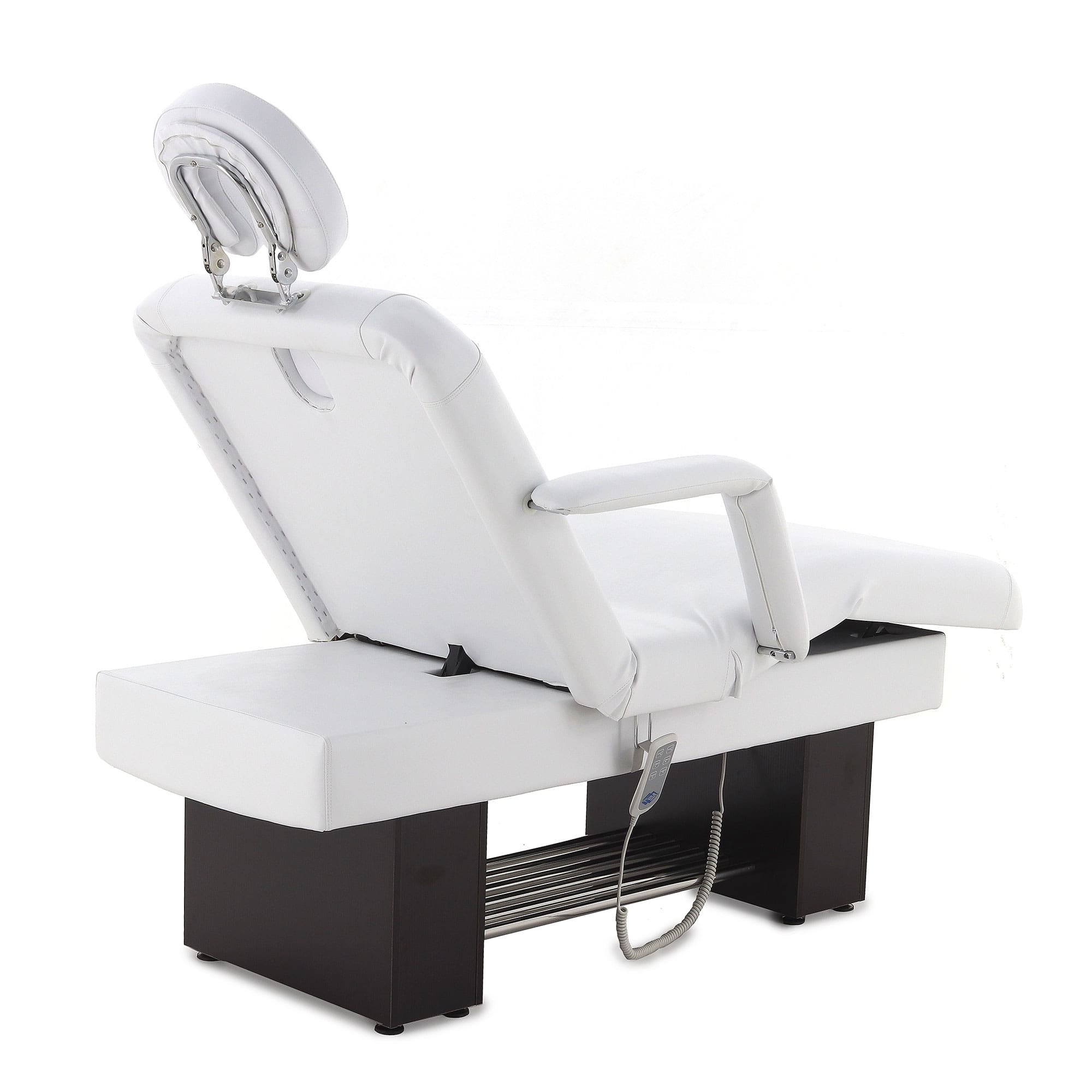 Стационарный массажный стол Med-Mos ММКМ-2 (КО-155Д), белый