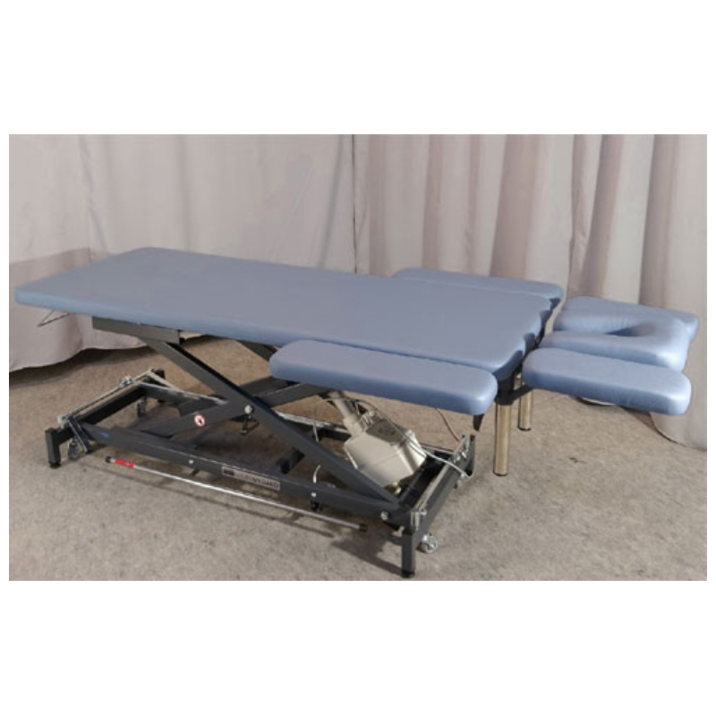 Стационарный массажный стол Fysiotech Standard X1 65 см, фиолет/серая рама