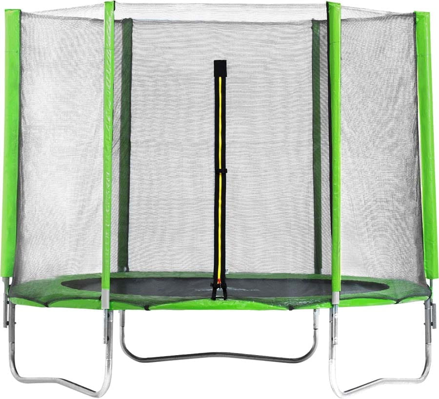 Батут DFC Trampoline Fitness 8 ft внешняя сетка, светло-зелёный (244 см)
