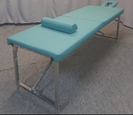 Складной массажный стол Fysiotech Compact Medium 62 см, зелёный