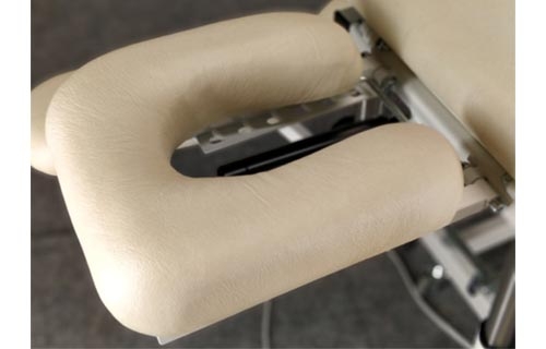Стационарный массажный стол Fysiotech Standard H1 60 см, топлёное молоко, ножной пульт