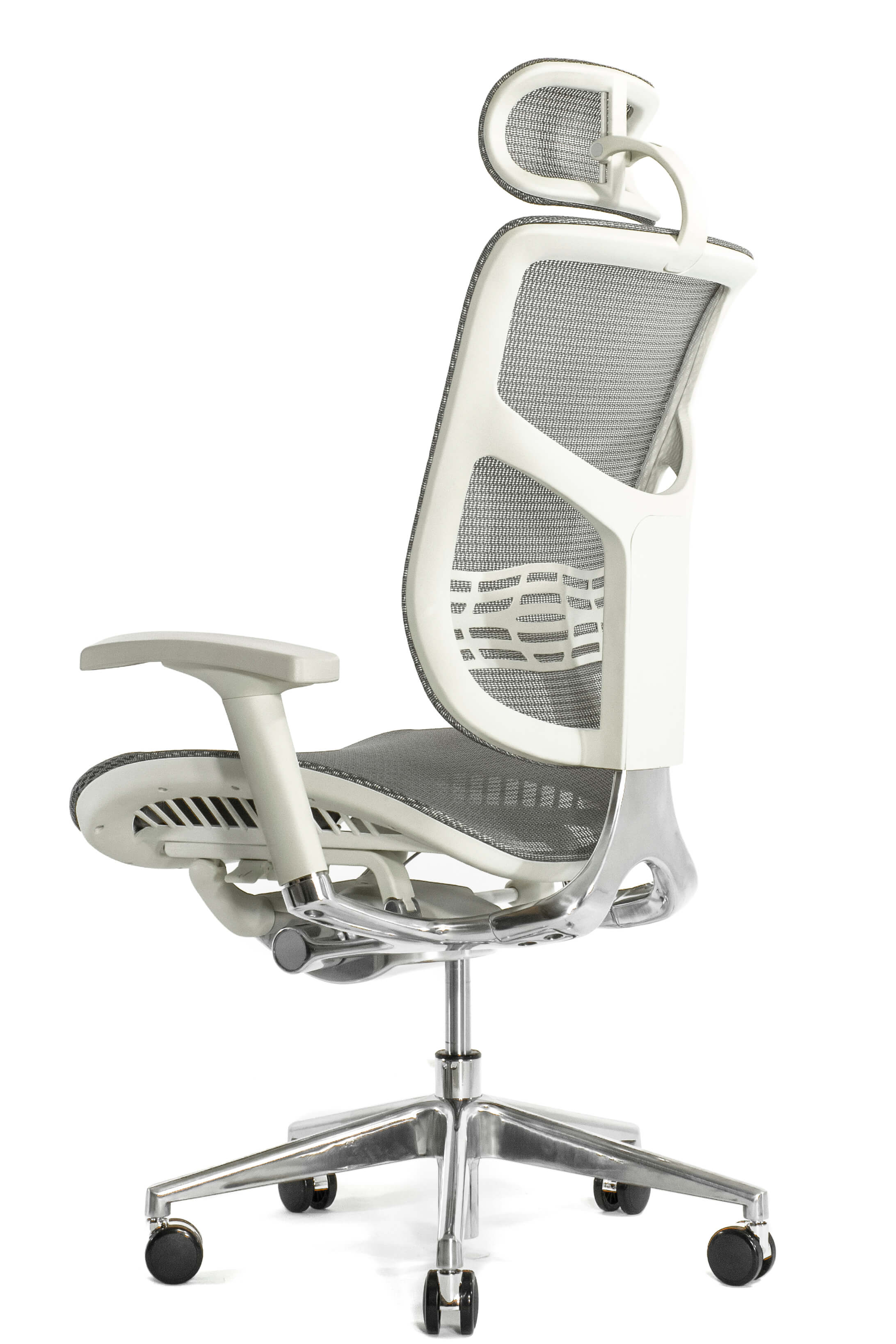 Эргономичное кресло Expert Star HSTM 01-G (сетка серая / каркас серый)