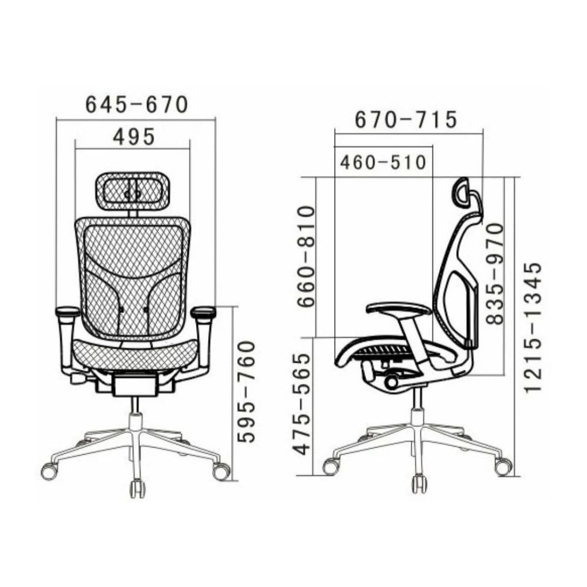 Эргономичное кресло Expert VISTA VSM01-WH (сетка  белая / каркас черный)