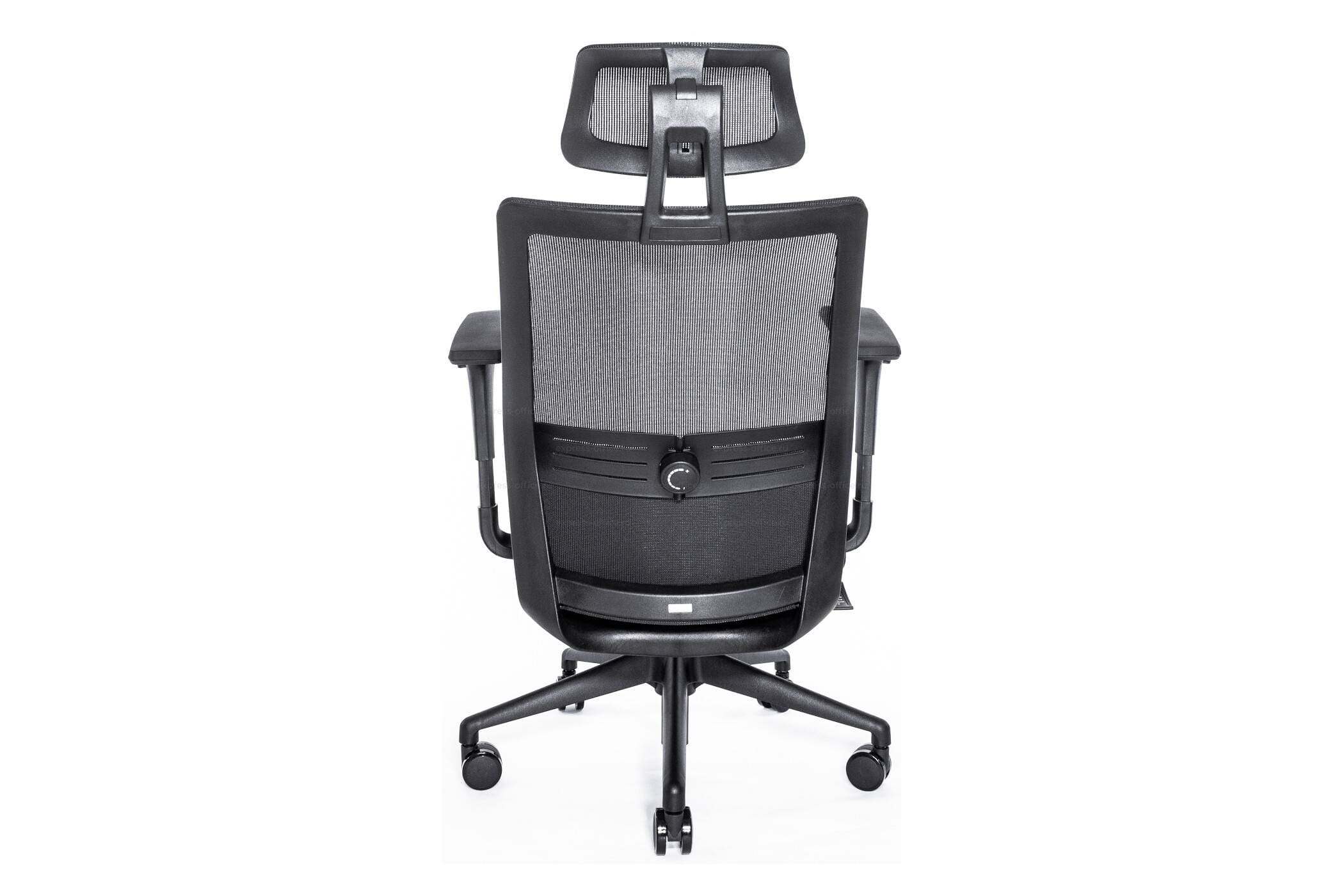 Эргономичное кресло Falto SOUL SOL 01KAL/BK-BK 2D (каркас черный, спинка сетка черная, сиденье ткань черная)