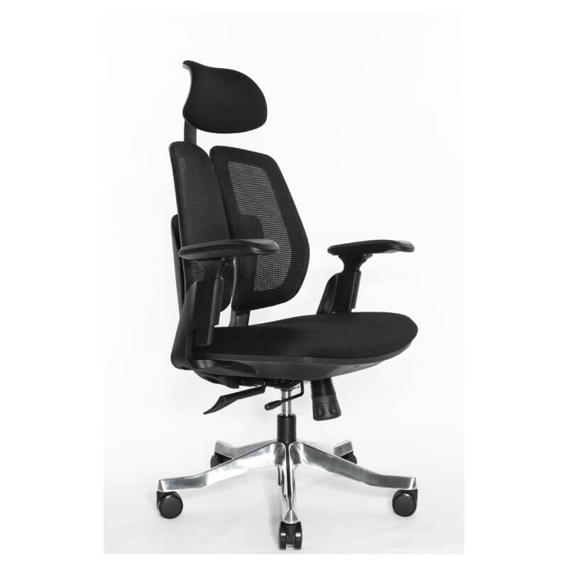 Ортопедическое кресло Falto ORTO-BIONIC A92 MESH BK-BK (черный каркас / сетка ткань BLACK)