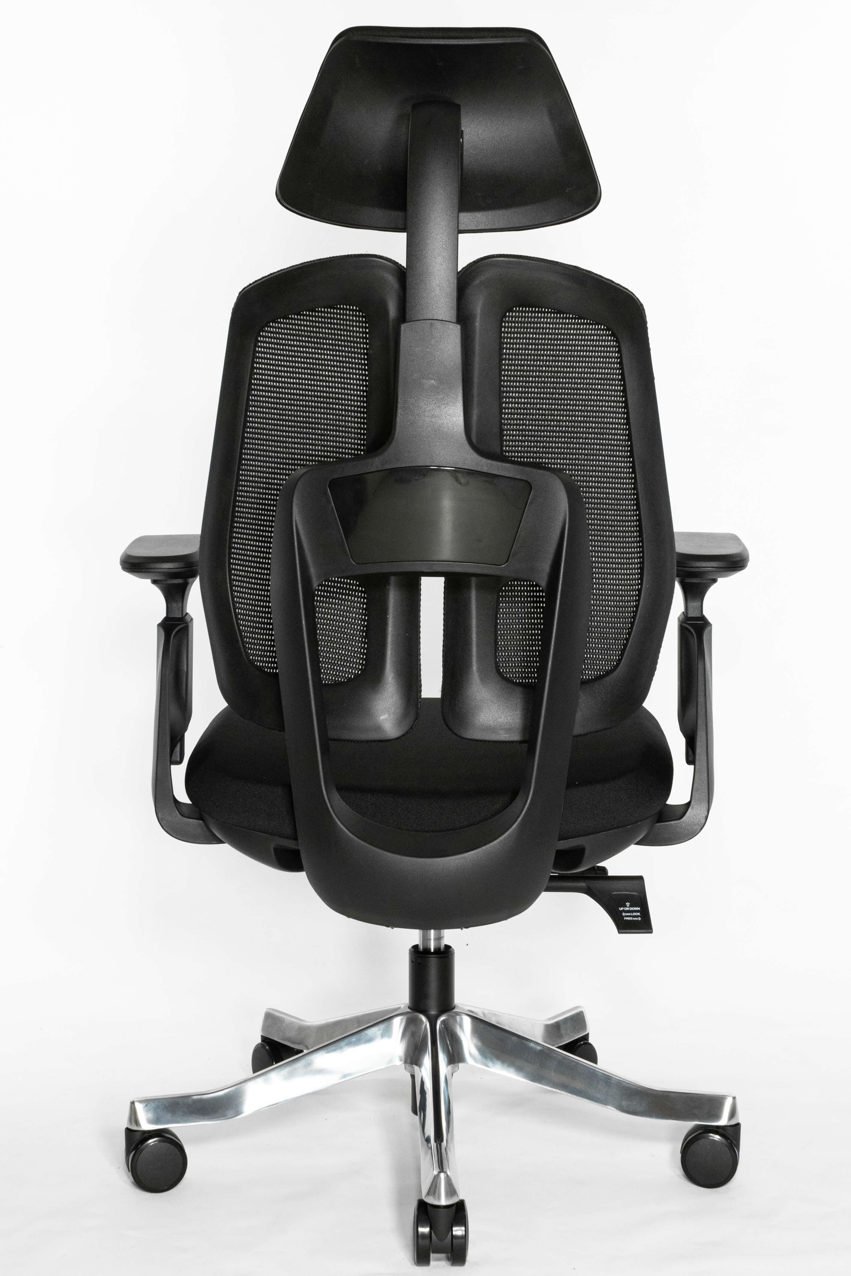 Ортопедическое кресло Falto ORTO-BIONIC A92 MESH BK-BK (черный каркас / сетка ткань BLACK)