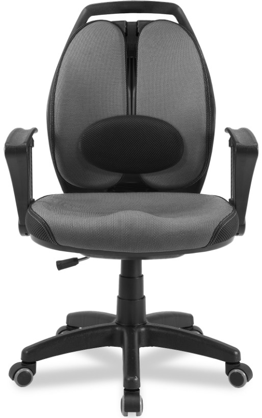 Эргономичное кресло Falto New Trans SY-0780 GY (каркас черный / спинка ткань серая / сиденье ткань серая)