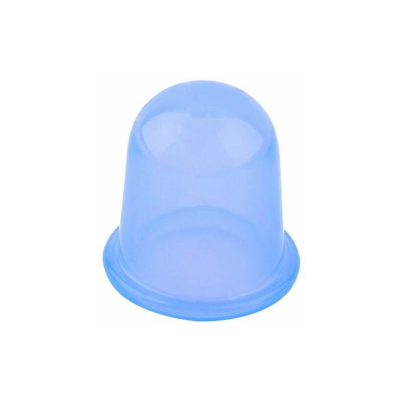 Массажер для тела силиконовый, голубой, 5х5 см