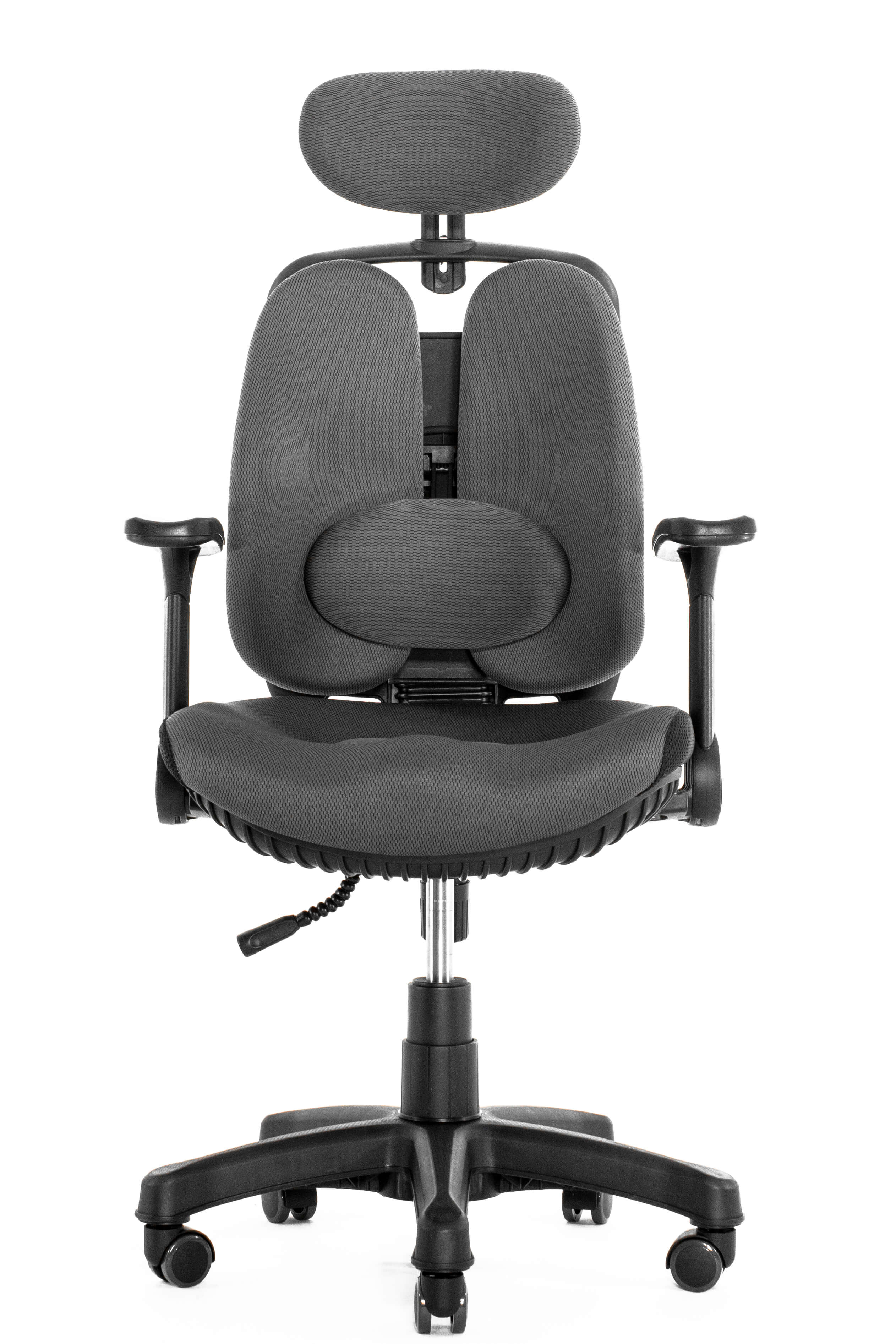 Ортопедическое кресло Falto Inno Health SY-0901 GY (каркас черный / спинка ткань серая / сиденье ткань серая)