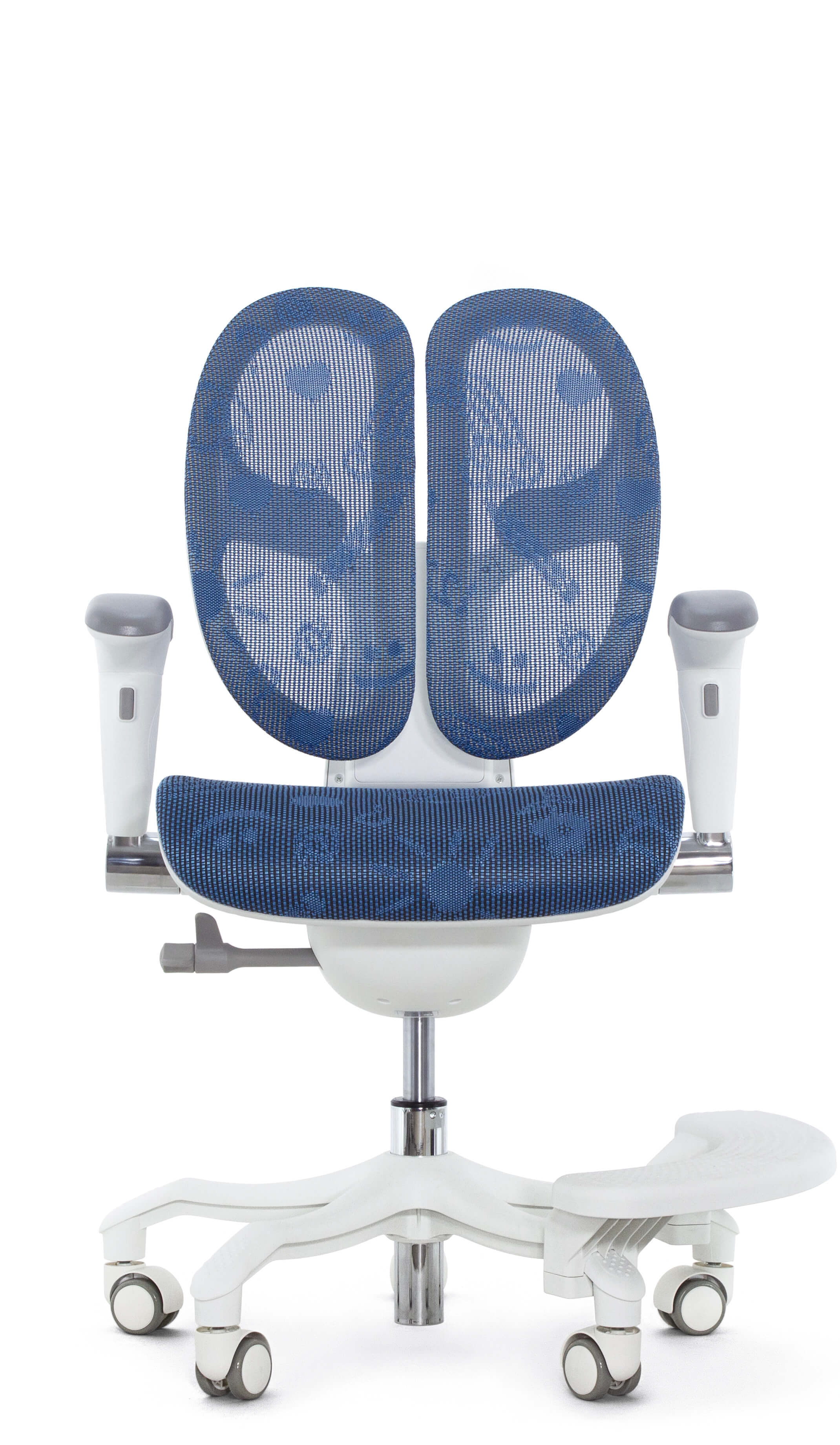 Детское кресло Falto Expert Orto FDM02-W-BLUE, сетка синяя