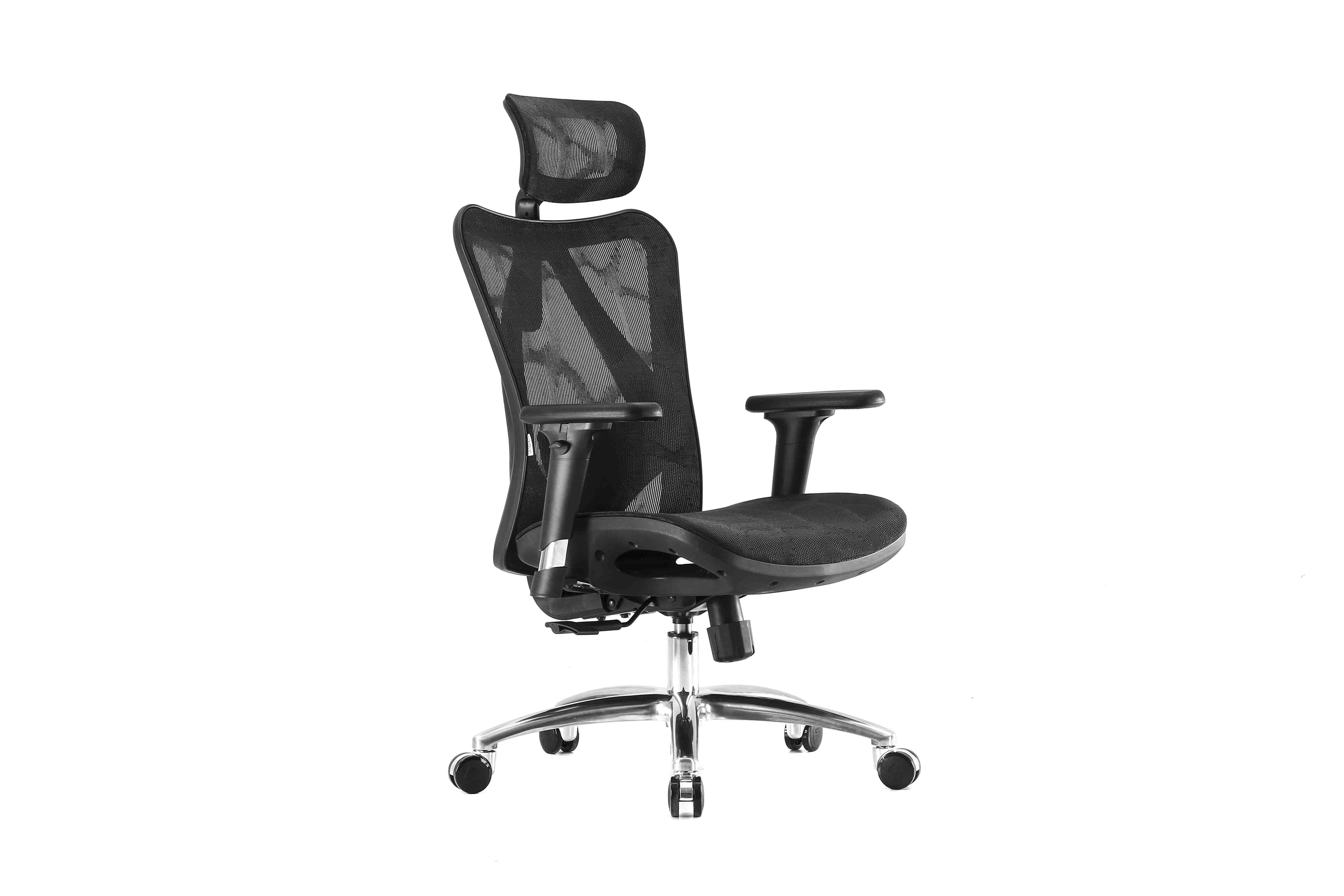 Эргономичное кресло Falto Viva Air (каркас чёрный, сетка чёрный)