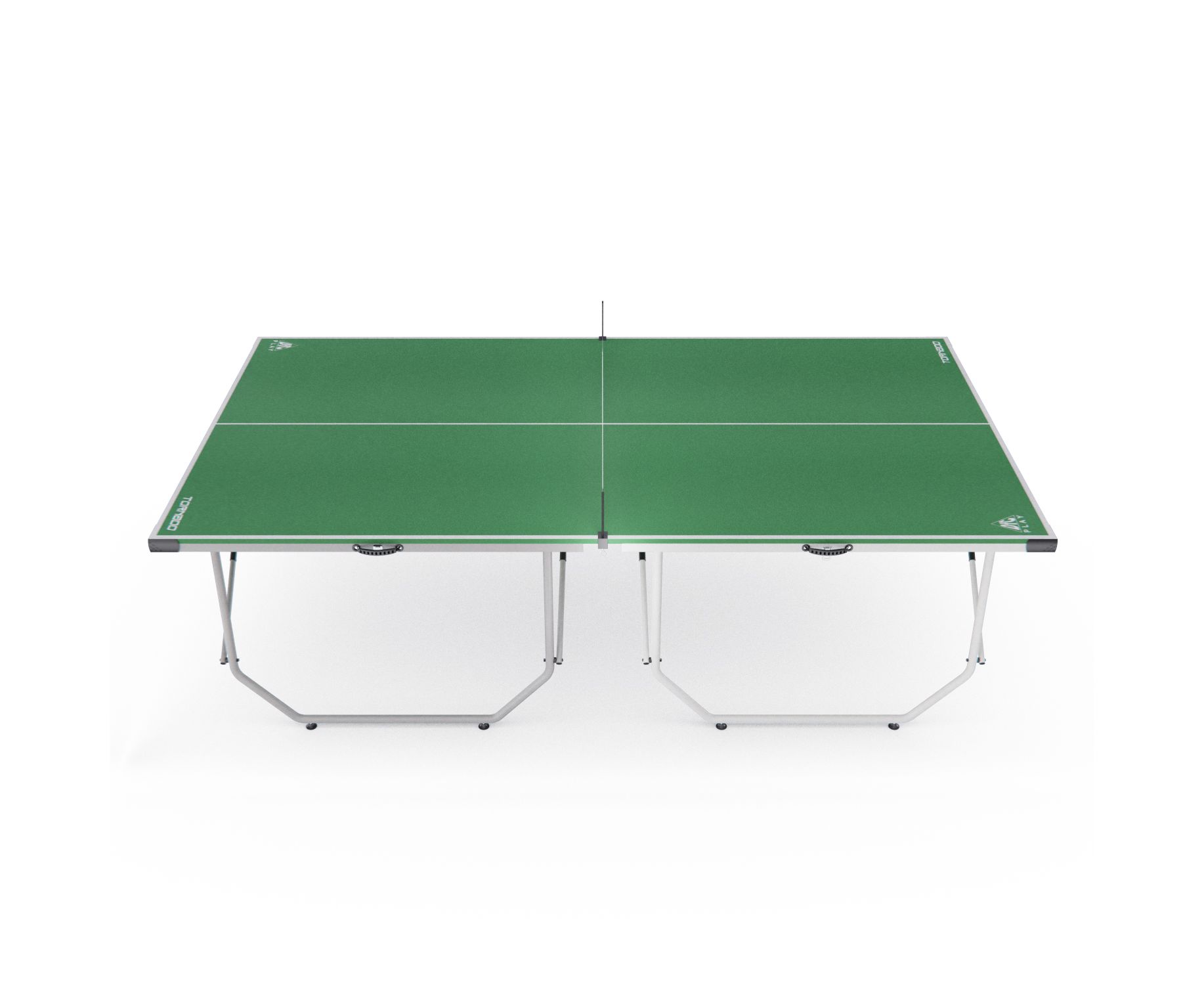 Теннисный стол DFC Tornado Home Compact для помещения, зелёный, складной