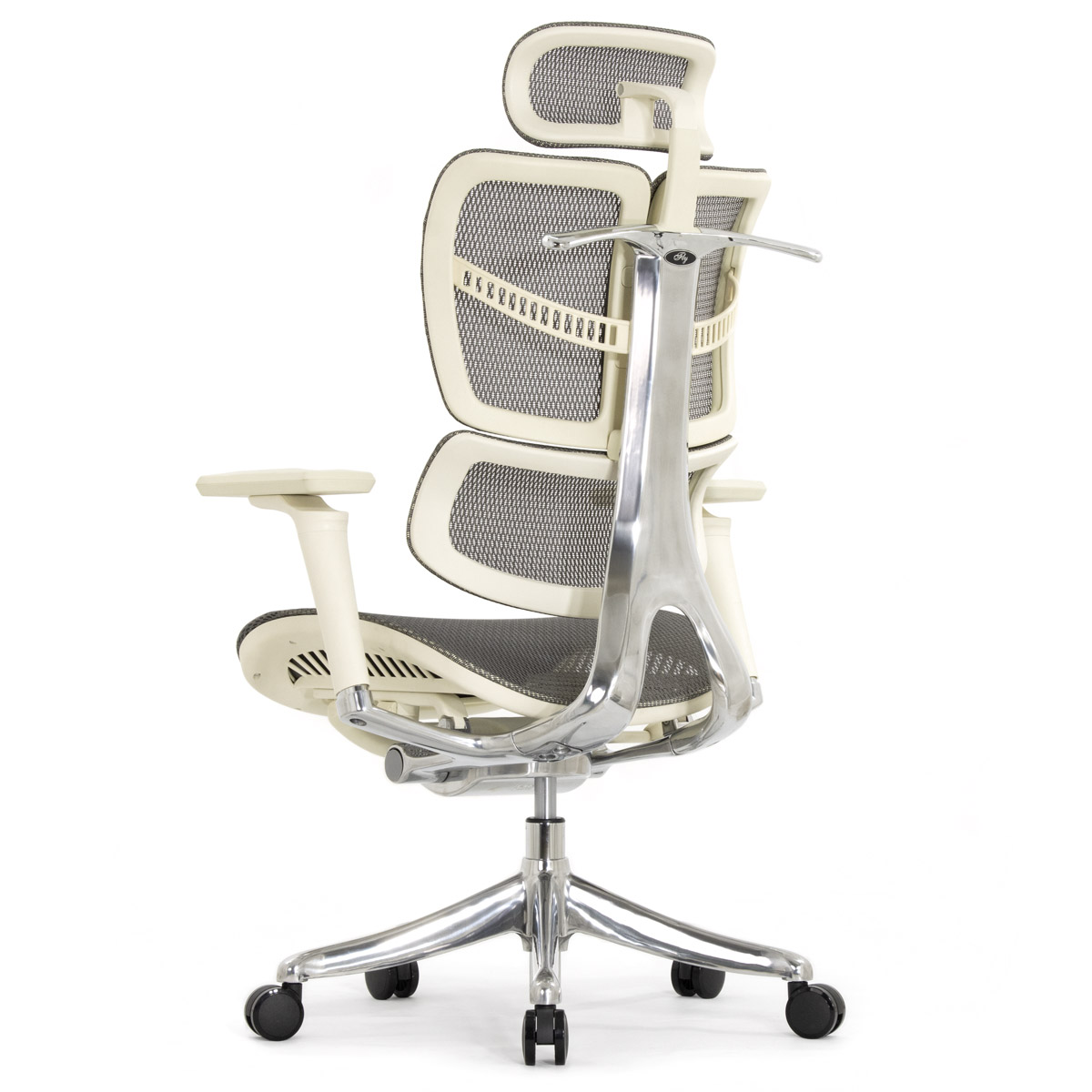 Анатомическое кресло Falto Fly 2 (динамичный подголовник, подлокотники 6D (360), сетка, светлый)