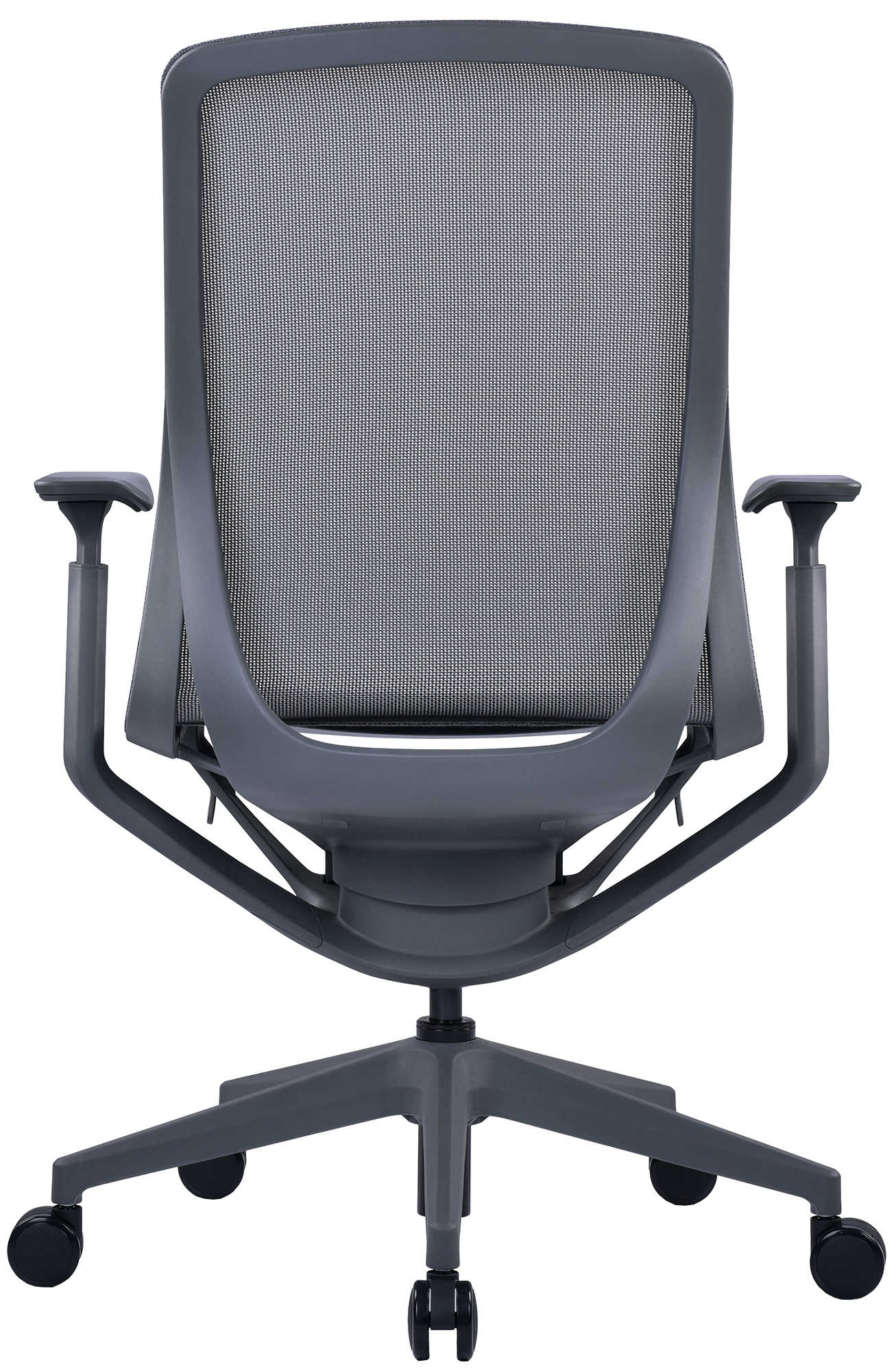 Эргономичное кресло Aria тёмно-серое