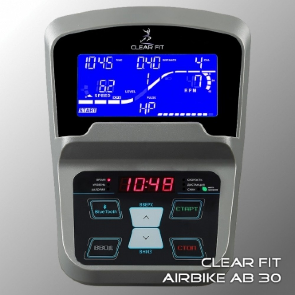 Электромагнитный велотренажер Clear Fit AirBike AB 30
