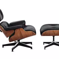 Кресло для отдыха Eames Style Lounge Chair & Ottoman Premium U.S. Version