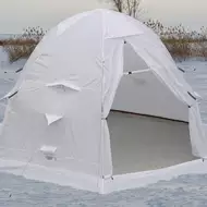 Палатка Лотос 5С пол ПУ4000 белый