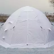 Палатка Лотос 5С пол ПУ4000 белый