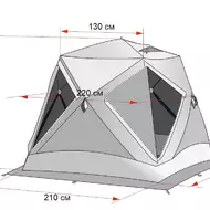 Палатка Лотос Куб 3 Компакт