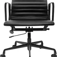 Эргономичное кресло Eames Ribbed Office Chair EA 117, Total Black