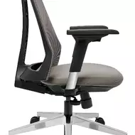 Эргономичное кресло Soho Design Air-Chair черный пластик, хром. база