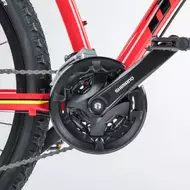 Велосипед Author Solution 17" (22) красный/черный/салатовый