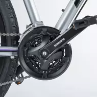 Велосипед Author Solution ASL 16" (22) серебро/черный/фиолетовый