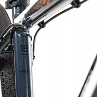 Велосипед Aspect NICKEL 27.5 18" Серо-оранжевый (2022)