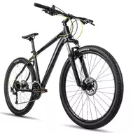 Велосипед Aspect AIR COMP 27.5 16" Черно-зеленый (2022)